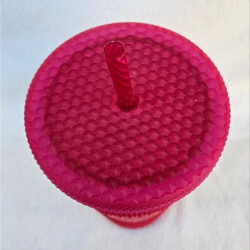 Starbucks Hot Pink Studded Tumbler 24oz